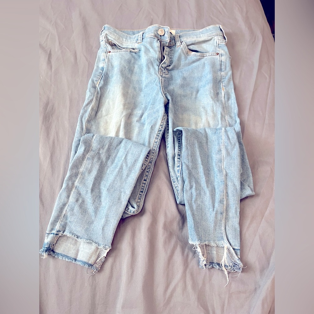 Top shop skinny jeans